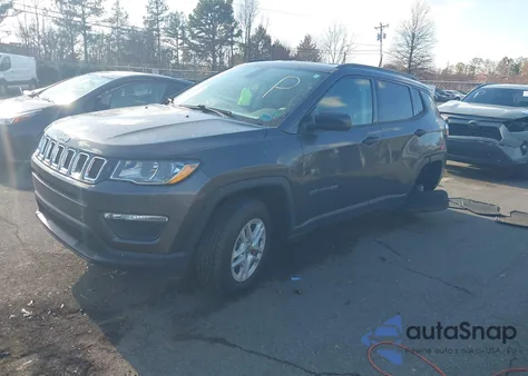 2018 Jeep Compass Sport 4X4 from USA, damaged, VIN 3C4NJDAB4JT232678